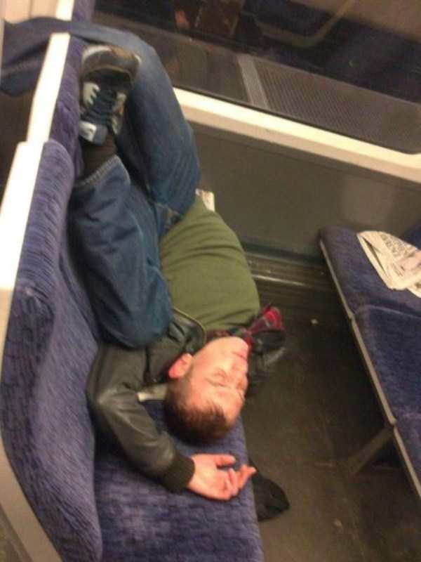 People Can Sleep Anywhere